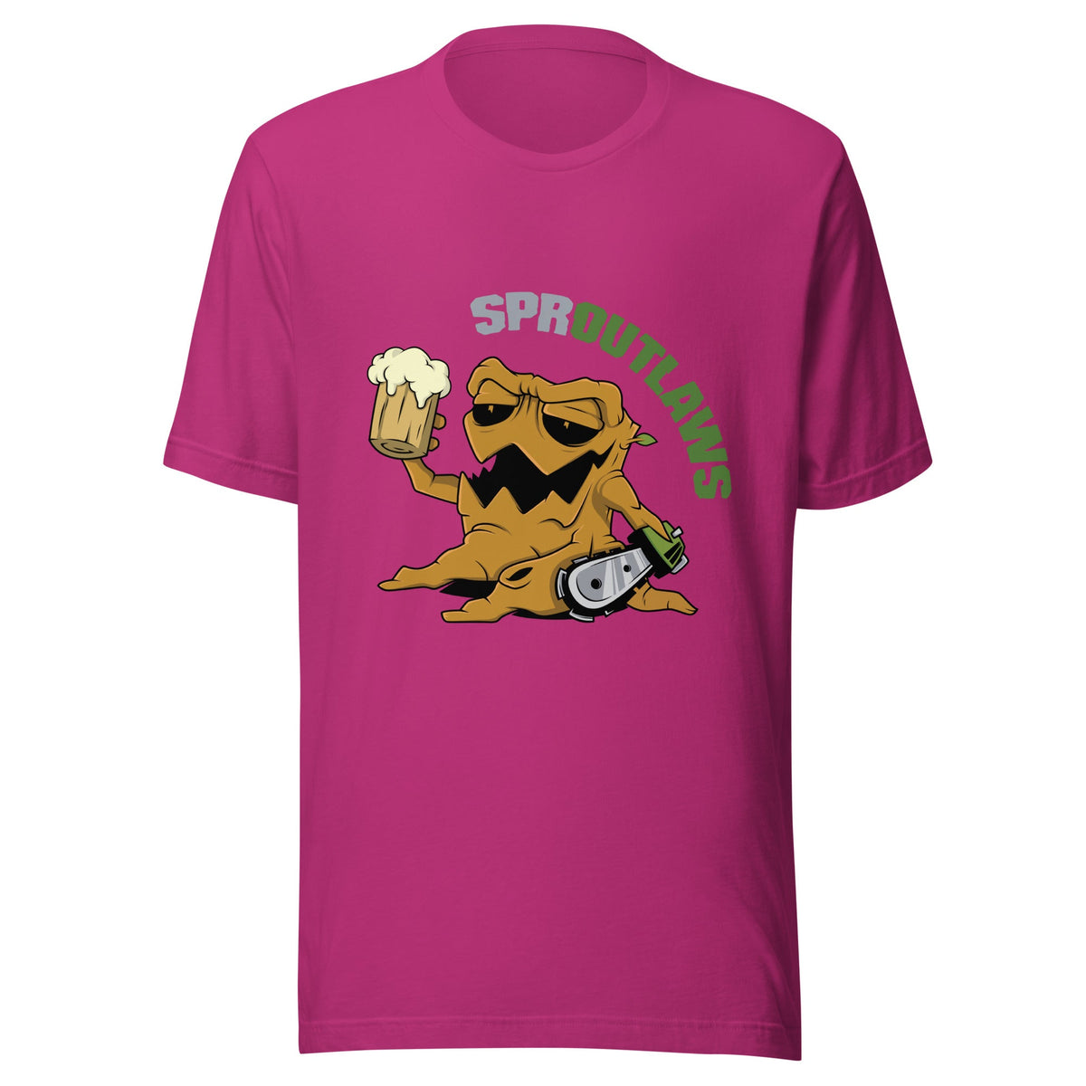 Brights fitted tee